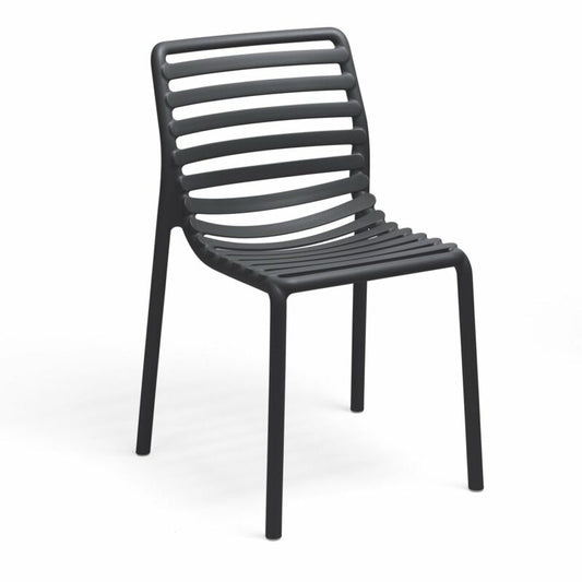 Doga Outdoor Dining Chair - Charcoal