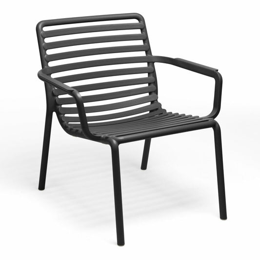 Doga Outdoor Lounge Chair - Charcoal