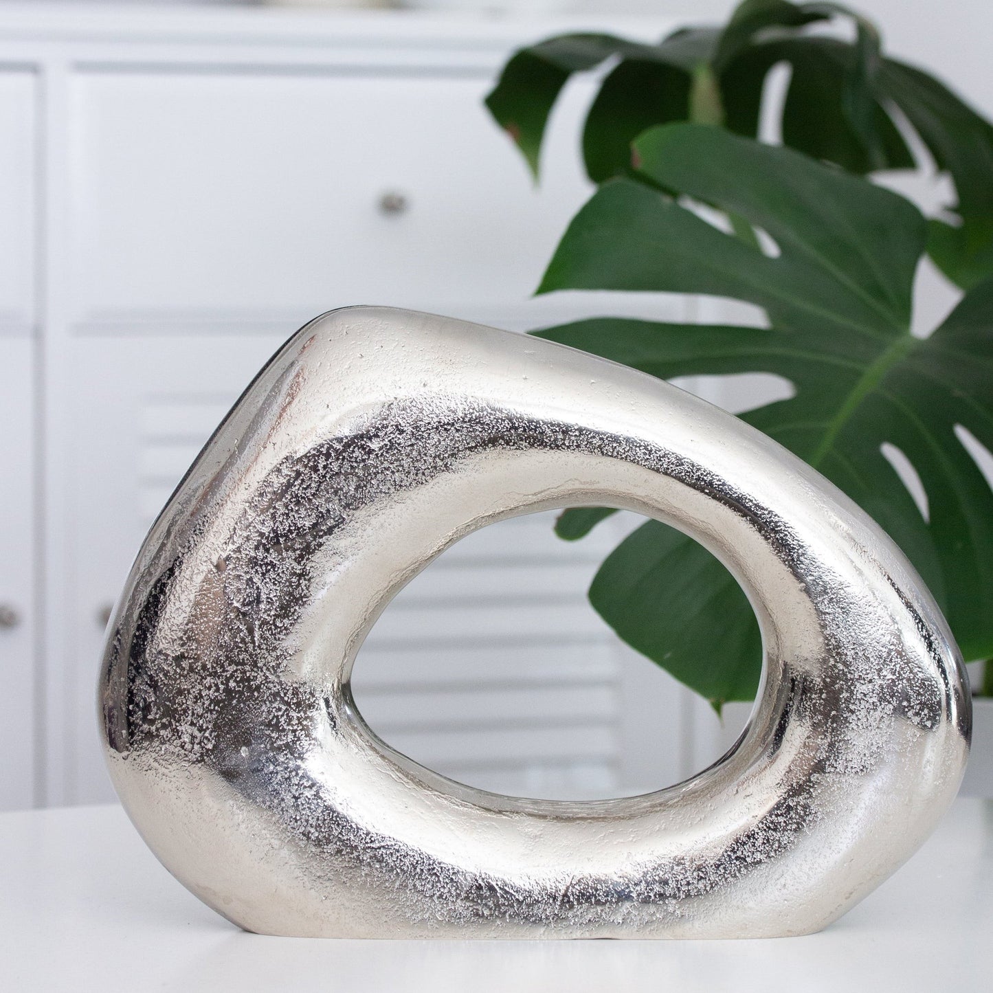 Oval Sculpture - Nickel