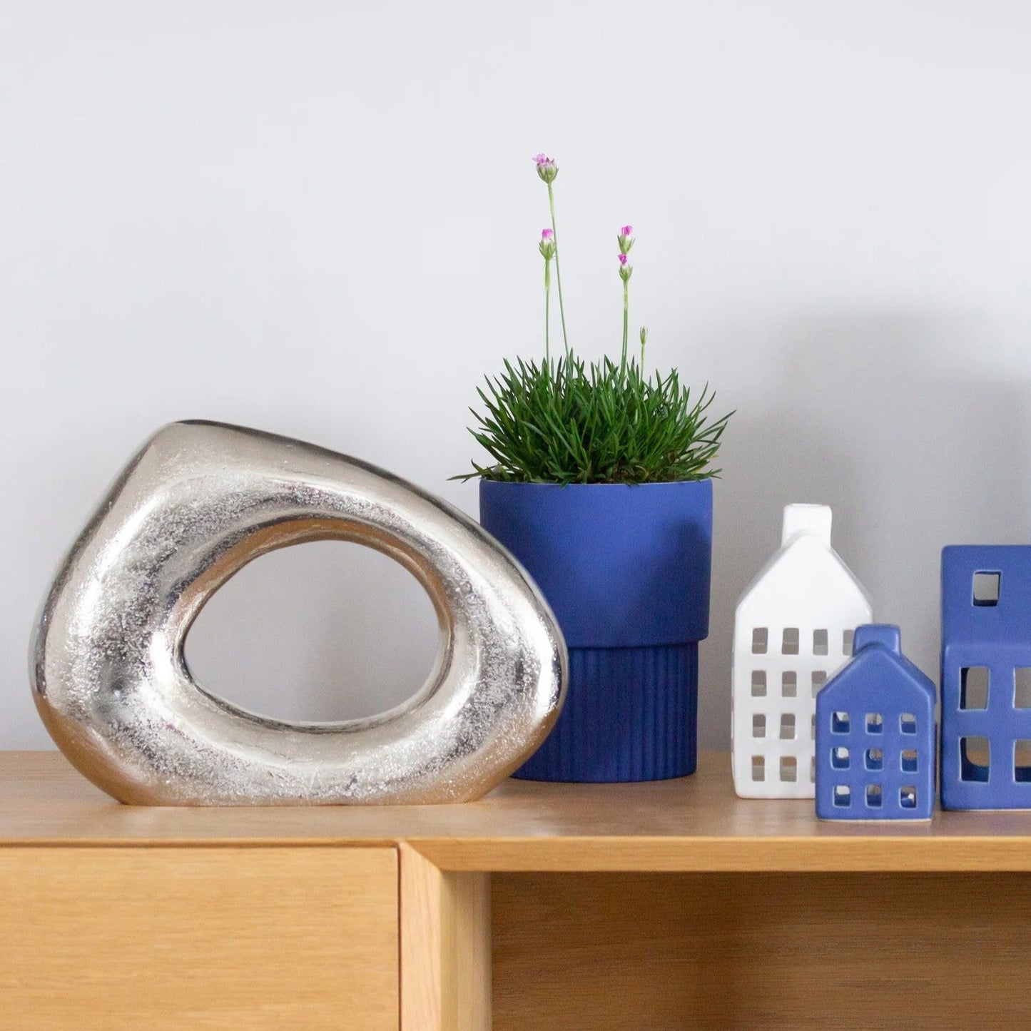 Oval Sculpture - Nickel