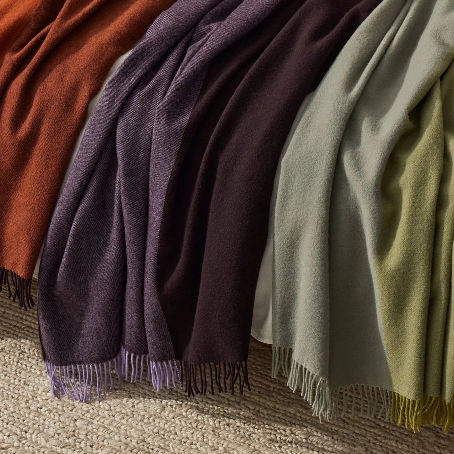 Fiord Throw - Moss