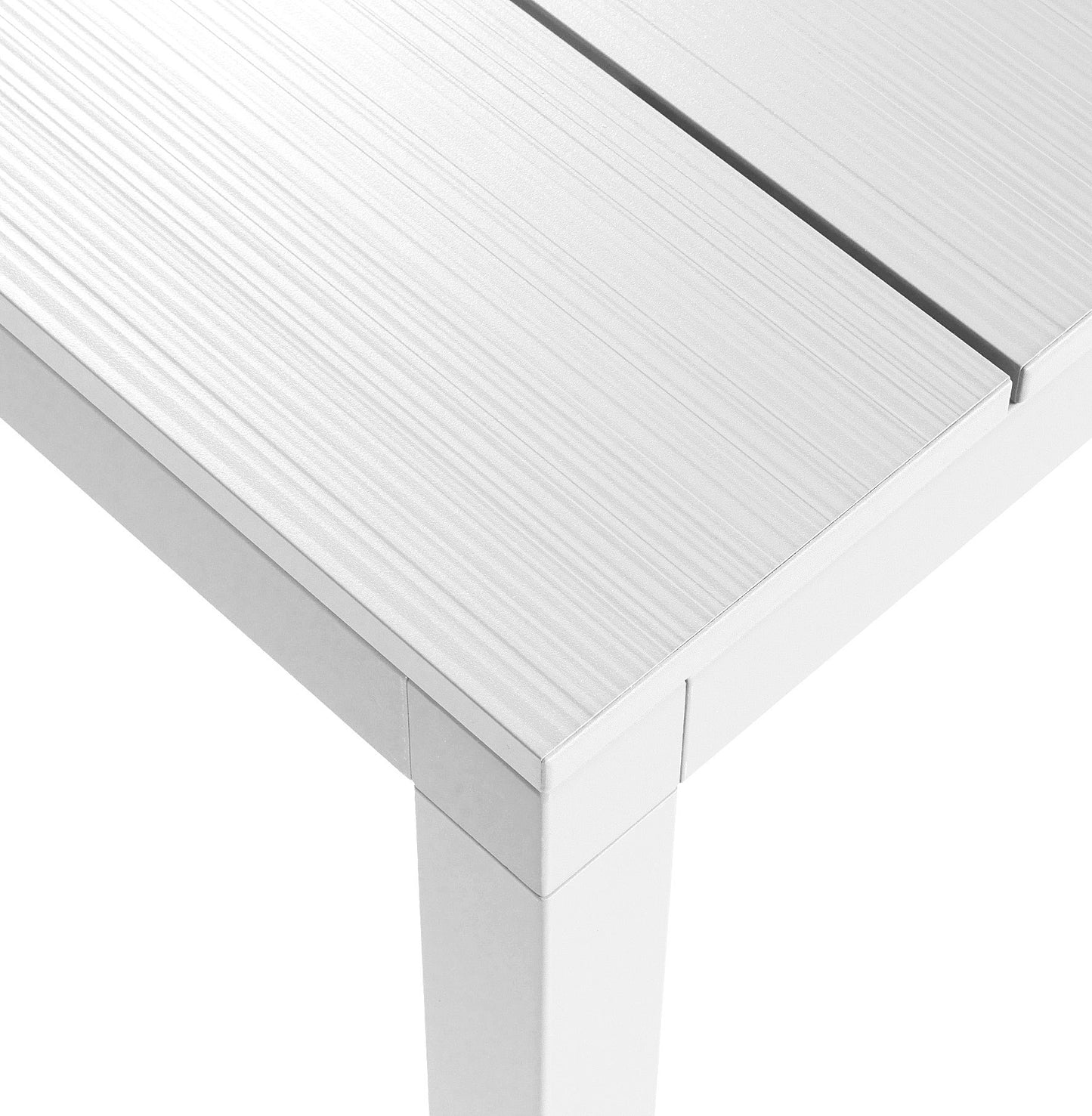 Rio Alu Outdoor Bench Seat - White