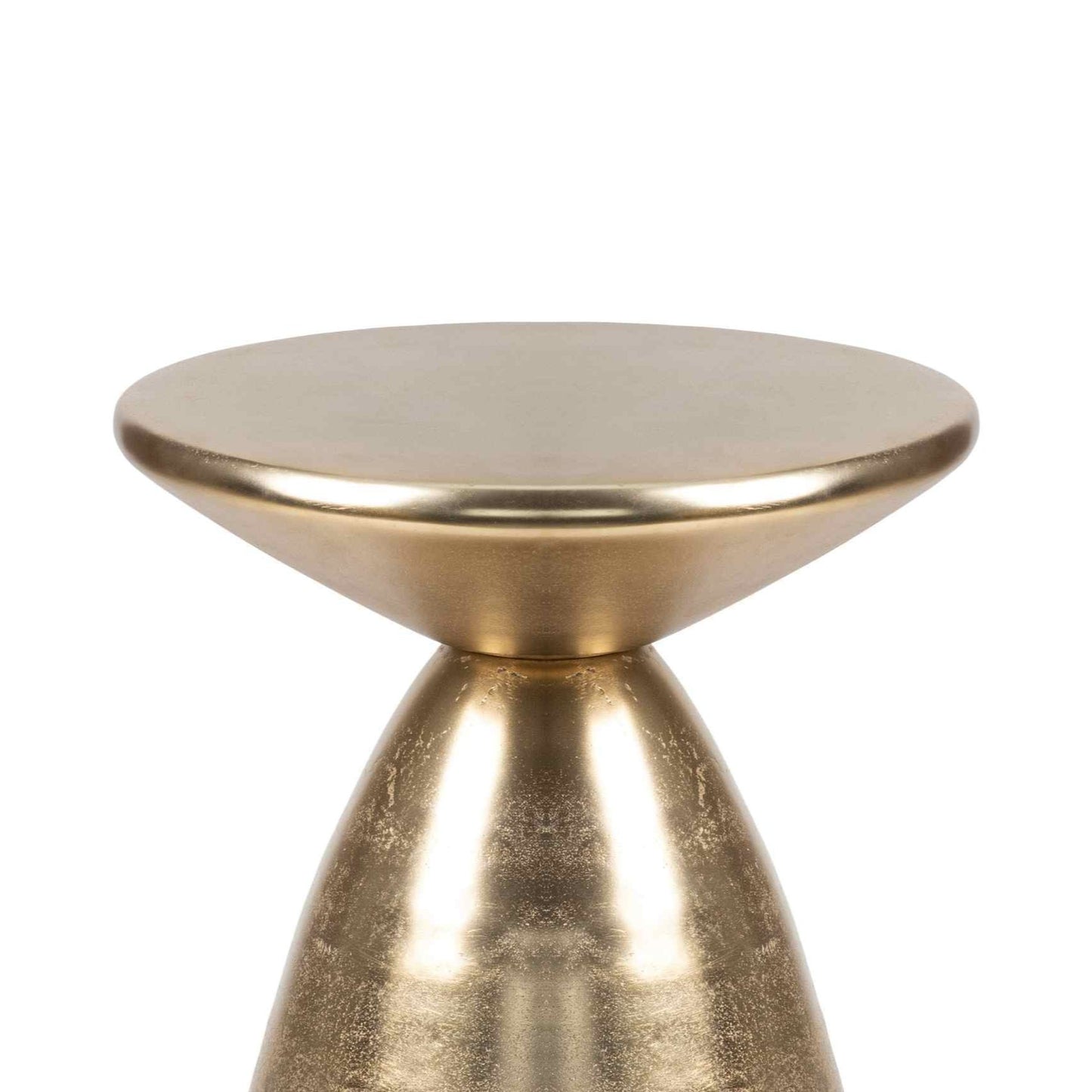 Verona Side Stool - Antique Brass