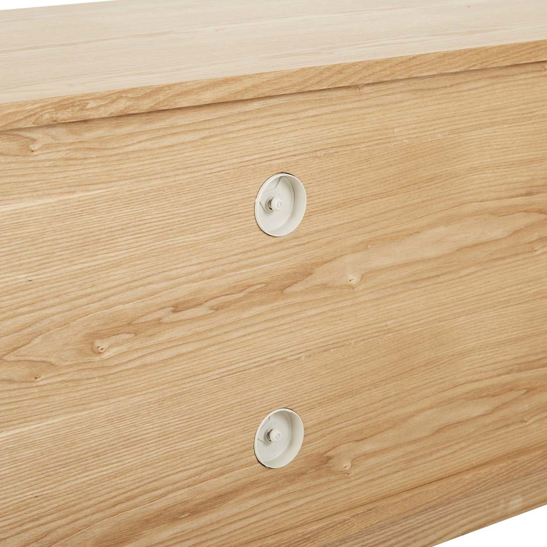 Oberon Crescent Entertainment Unit Small - Natural Ash