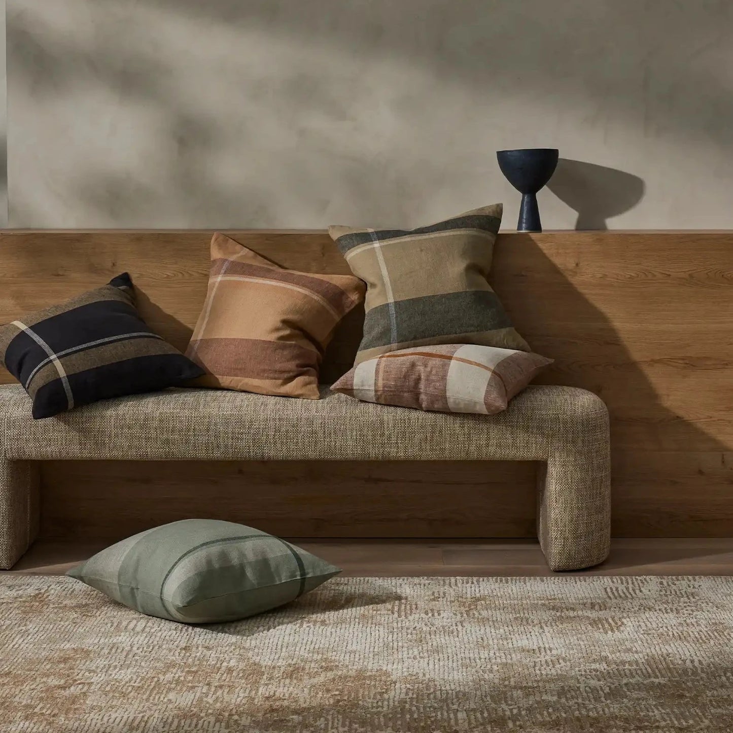 Dante Cushion - Tobacco