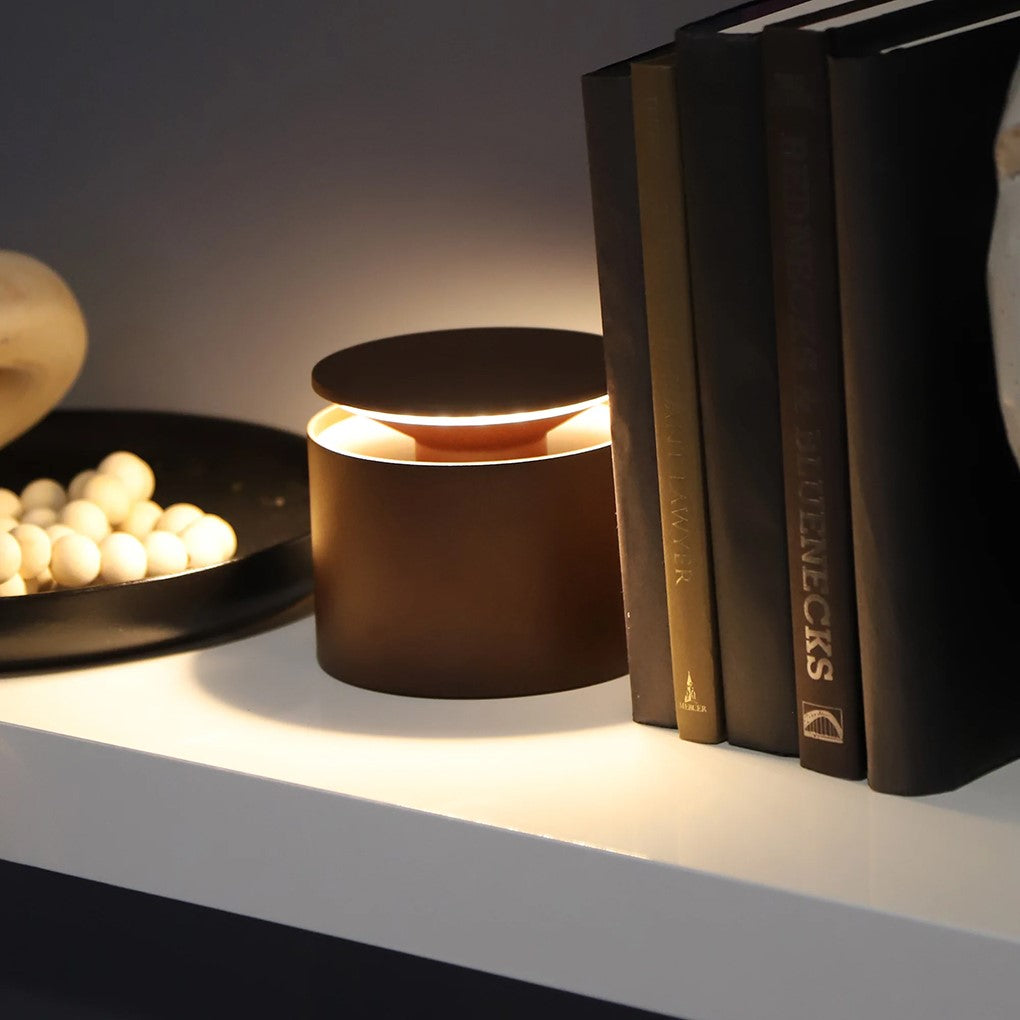 Push Up Table Lamp - Corten Copper