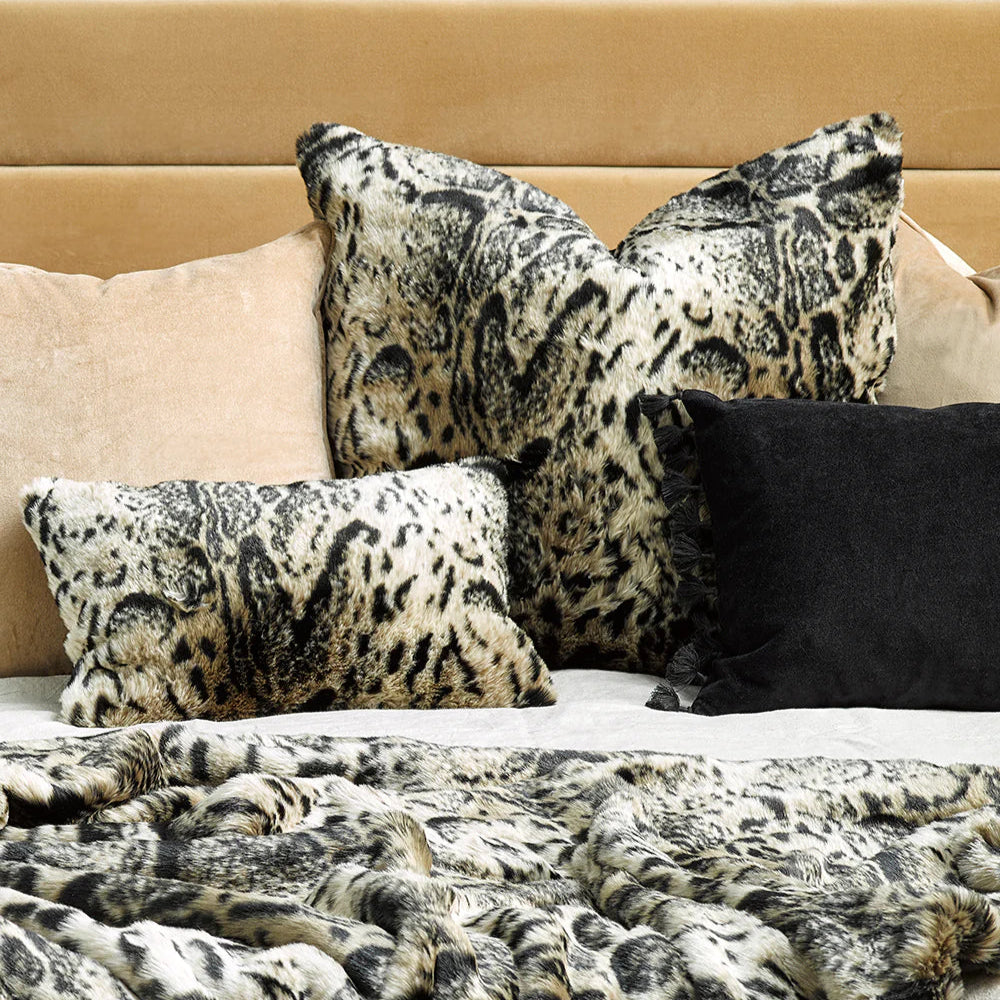 Fur Cushion - African Leopard (3 Sizes)