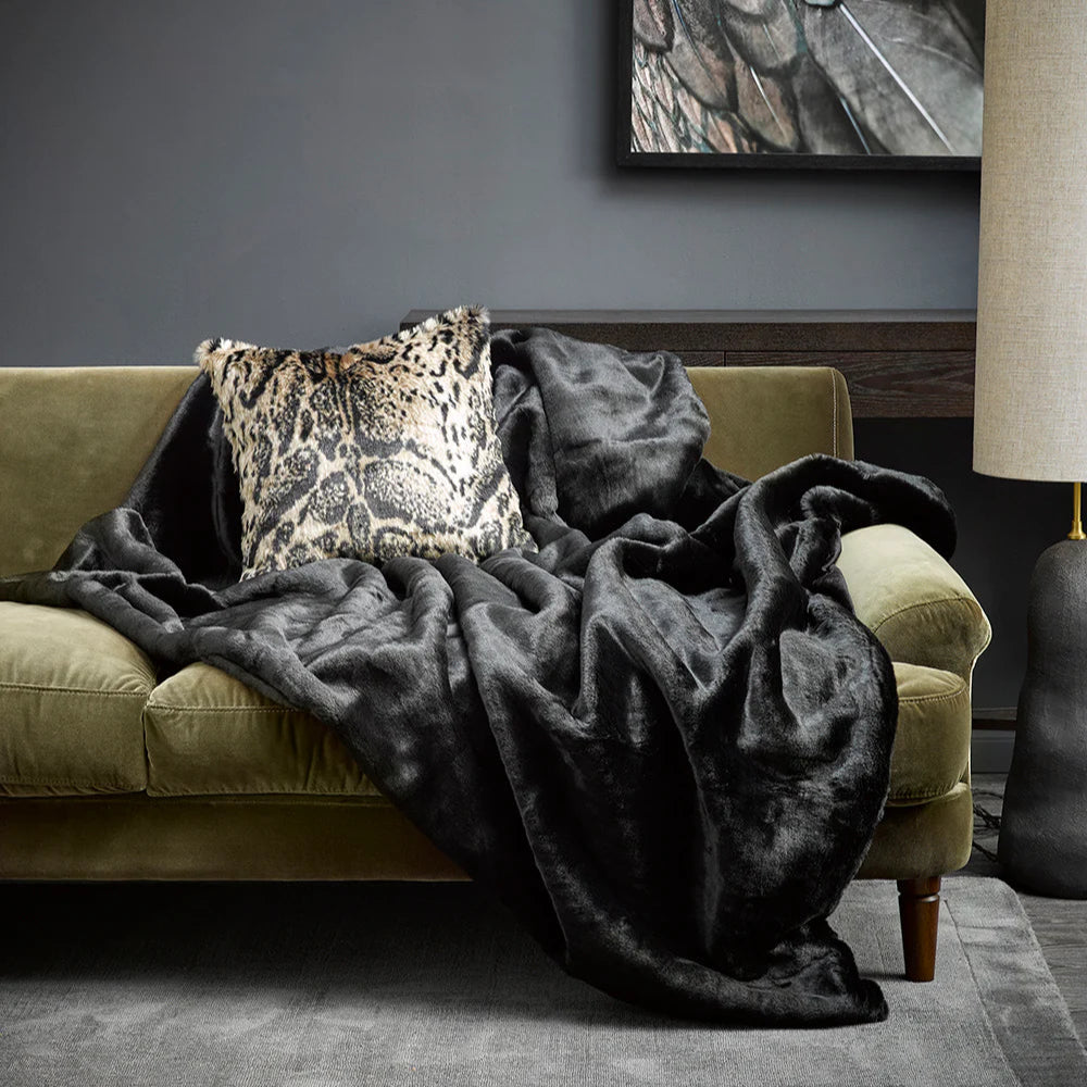 Fur Cushion - African Leopard (3 Sizes)