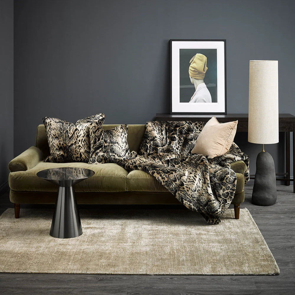 Fur Cushion - African Leopard (3 Sizes)