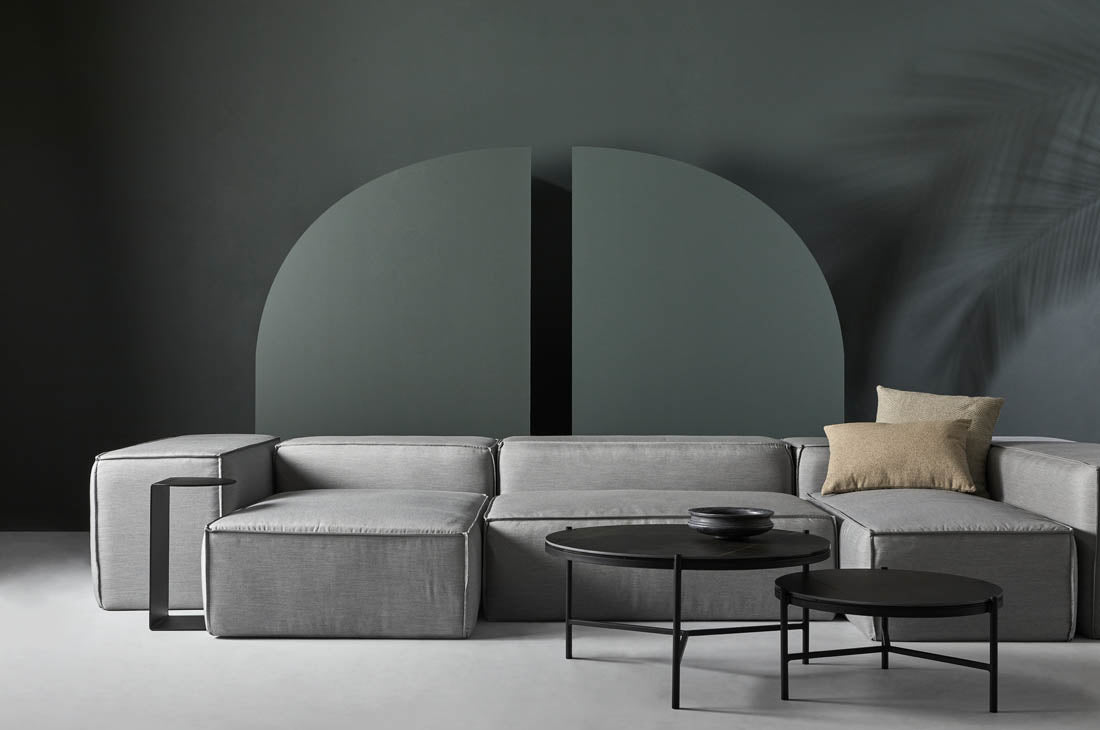 Aruba Flip Outdoor Side Table - Black