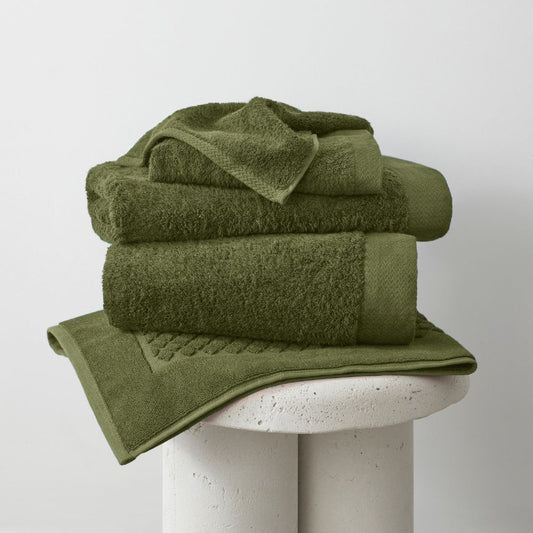 Bamboo Towels - Moss