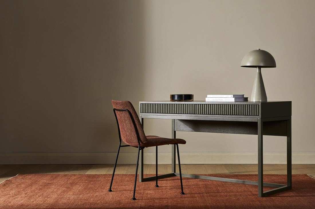 Benjamin Ripple Desk Small - Snowgum