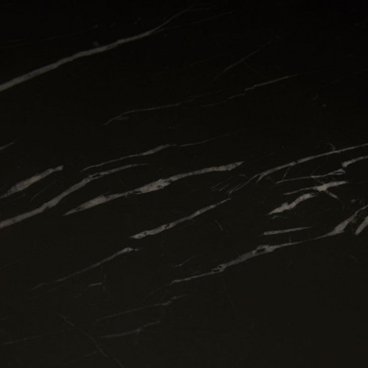 Oberon Eclipse Marble Coffee Table - Black