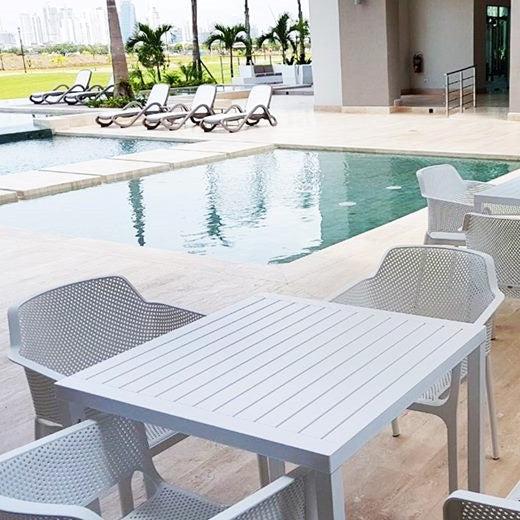 Cube 80 Outdoor Table