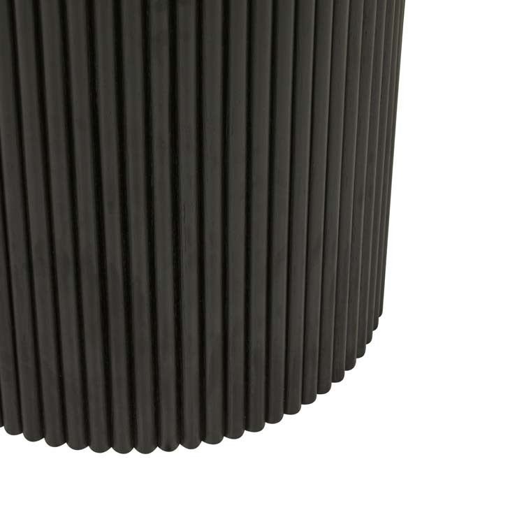 Benjamin Marble Top Dining Table - White and Black