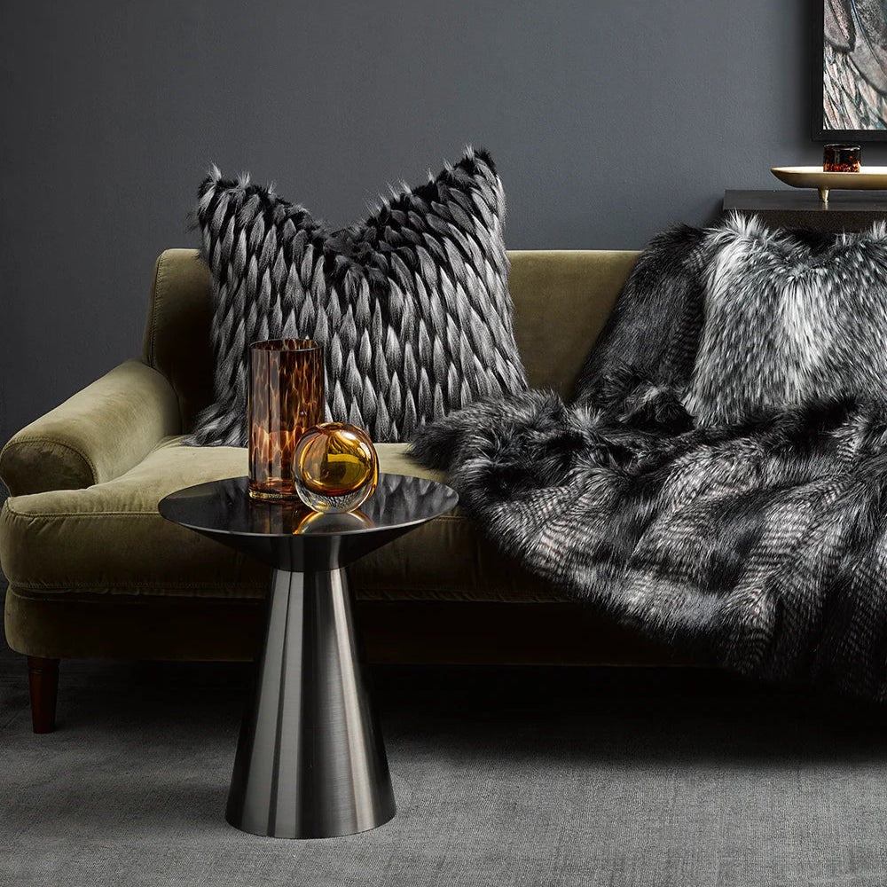 Fur Cushion - Guinea Fowl (3 Sizes)