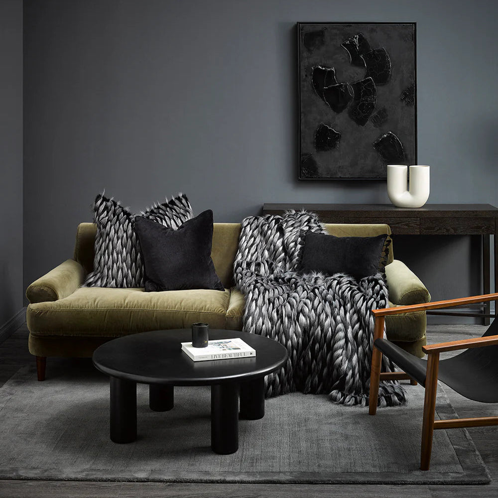 Fur Cushion - Guinea Fowl (3 Sizes)