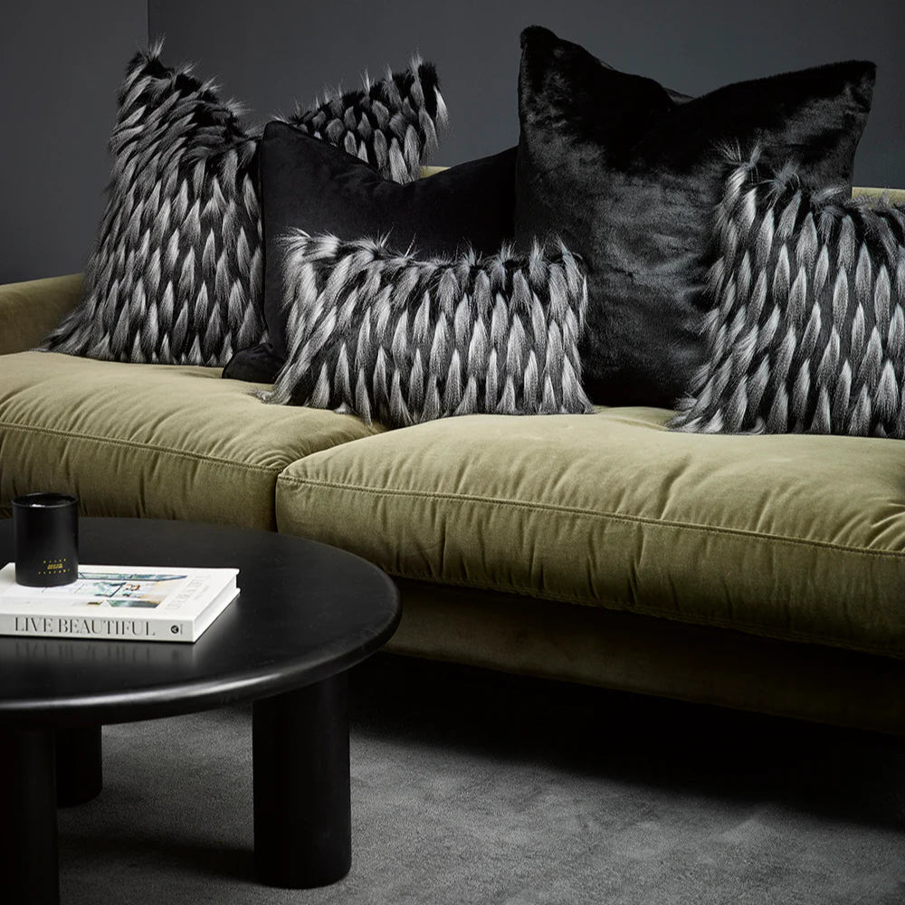 Fur Cushion - Guinea Fowl (3 Sizes)