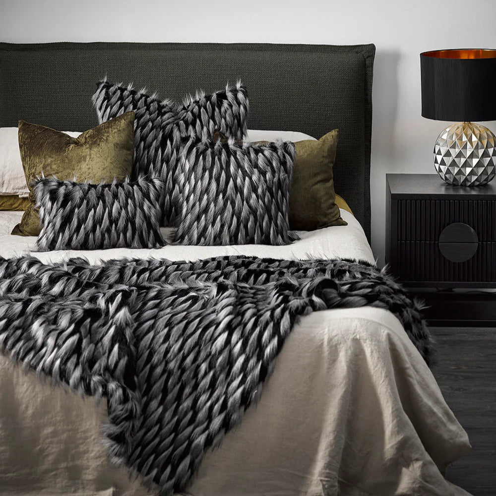 Fur Cushion - Guinea Fowl (3 Sizes)