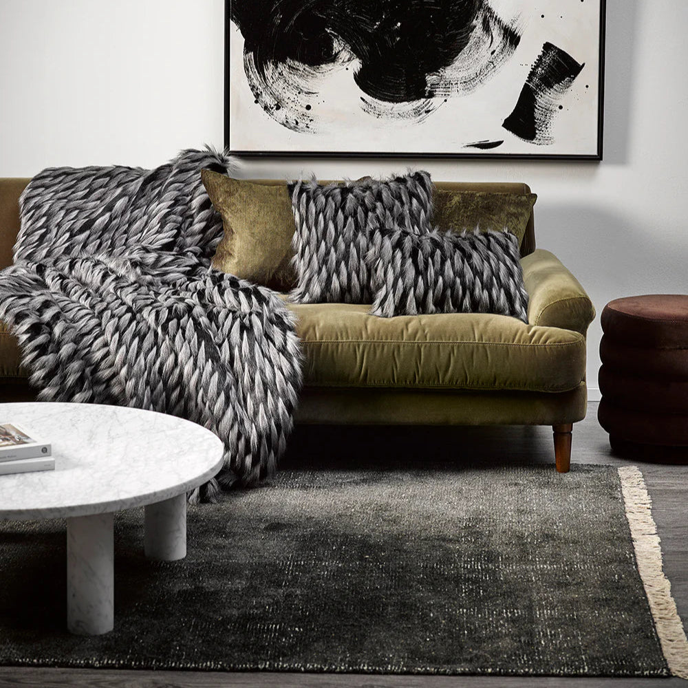 Fur Cushion - Guinea Fowl (3 Sizes)