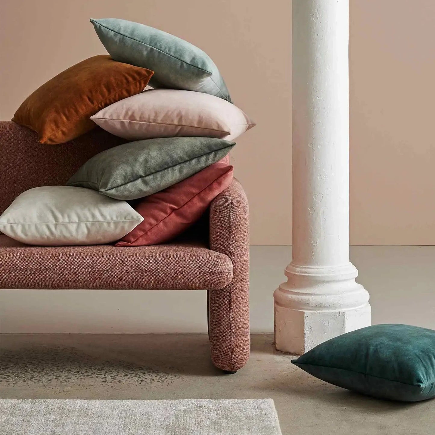 Ava Cushion - Emerald