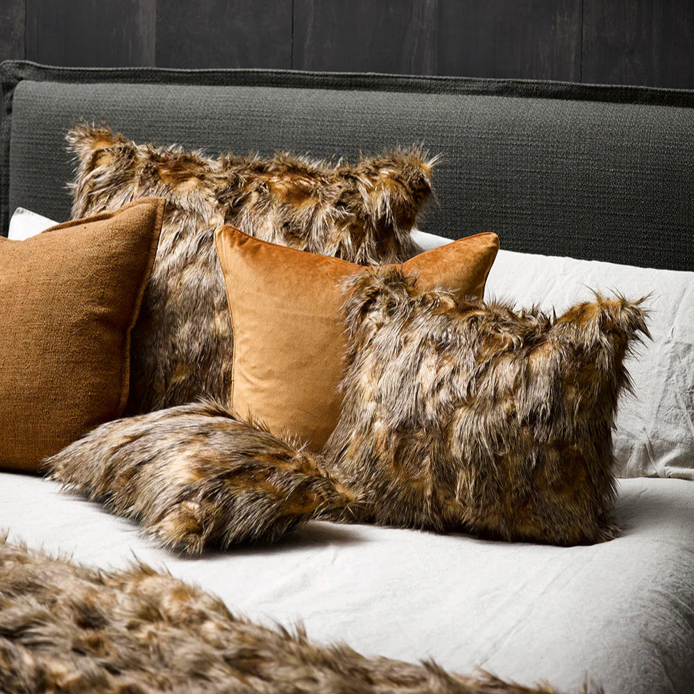 Fur Cushion - Red Fox (3 Sizes)