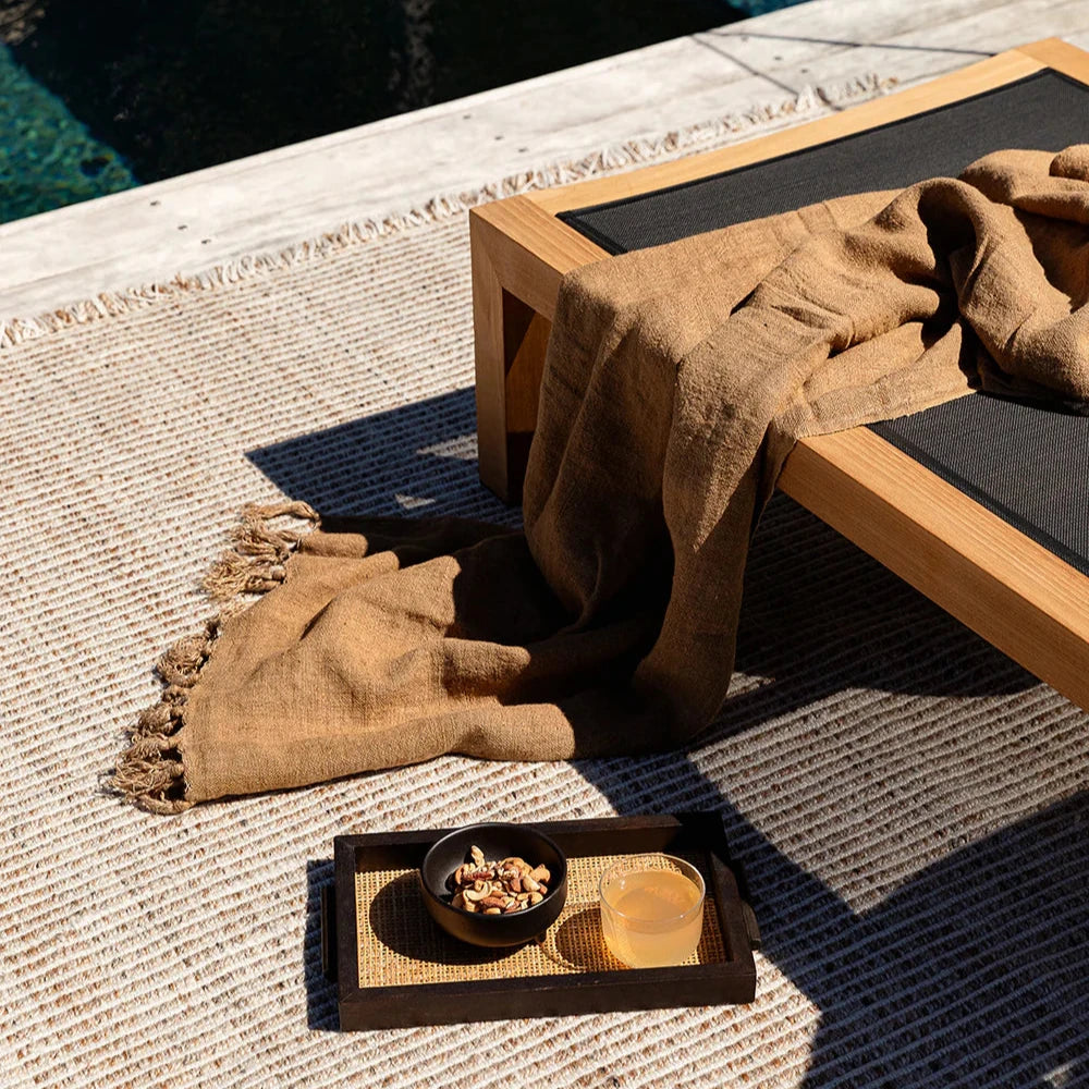 Rhodes Indoor/Outdoor Floor Rug - Teak