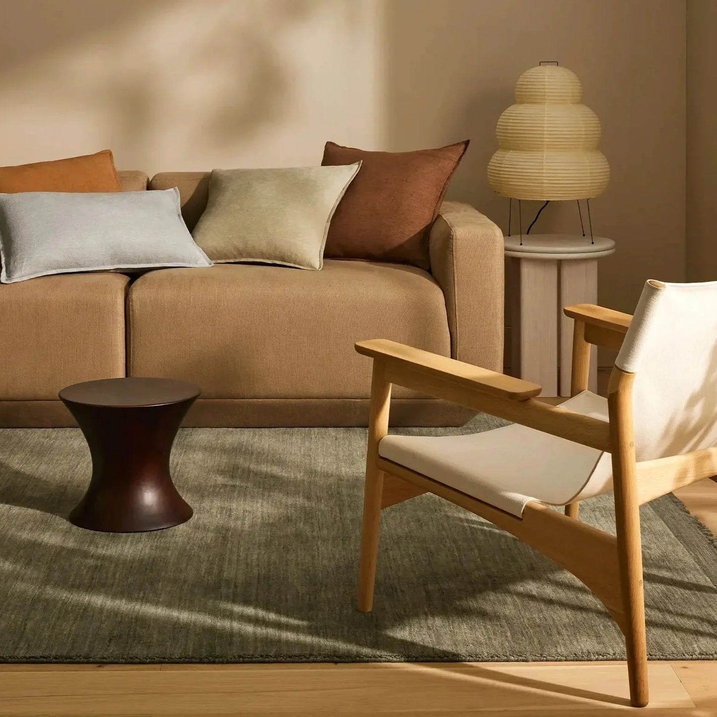 Fiore Cushion - Toffee