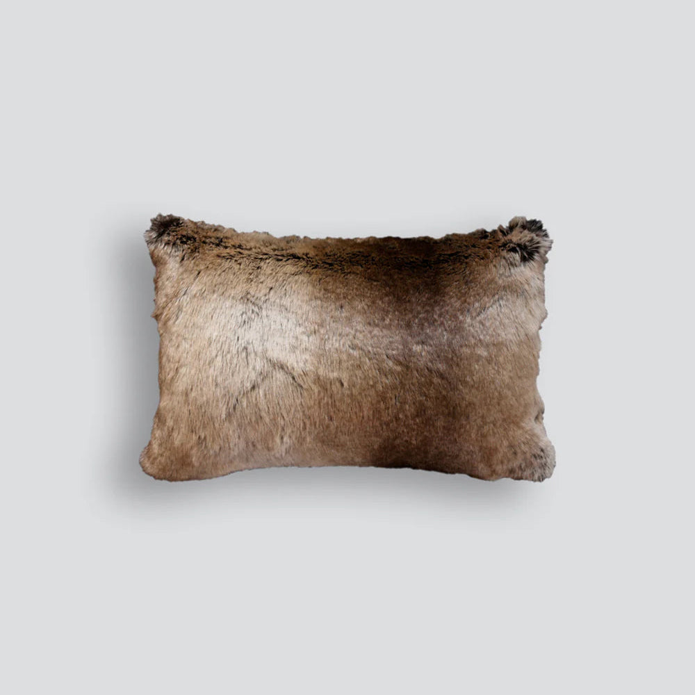 Fur Cushion - Sable (3 Sizes)