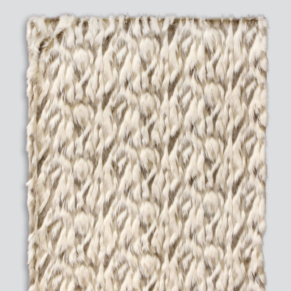 Fur Throw - Snowshoe Hare