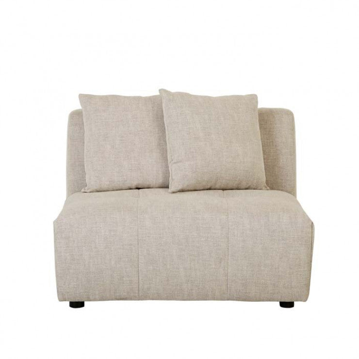 Sidney Slouch 1 Seater Sofa - Barley