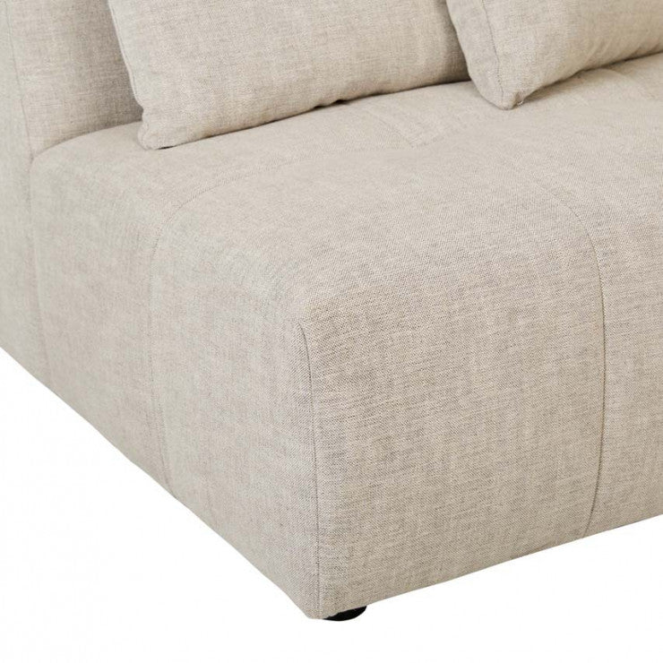 Sidney Slouch 1 Seater Sofa - Barley