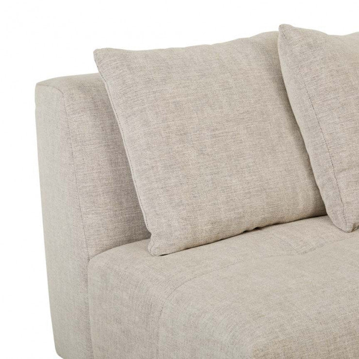 Sidney Slouch 1 Seater Sofa - Barley