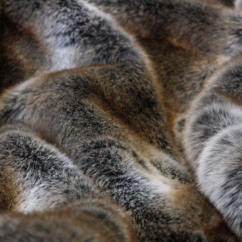 Fur Cushion - Striped Elk (3 Sizes)