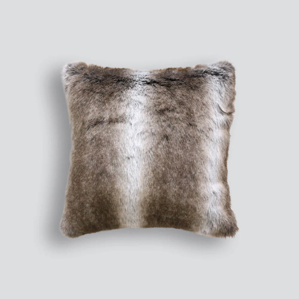 Fur Cushion - Striped Elk (3 Sizes)