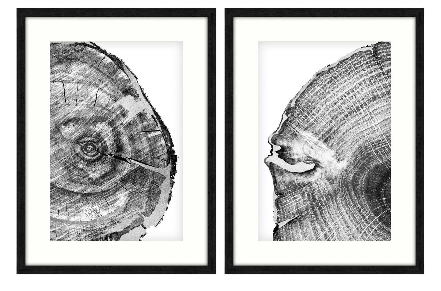 Diminishing 2 Art Works - Set of 2