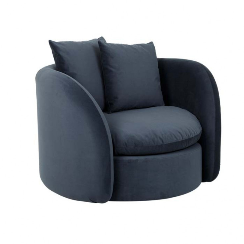 Juno Orb Sofa Chair - Bluestone