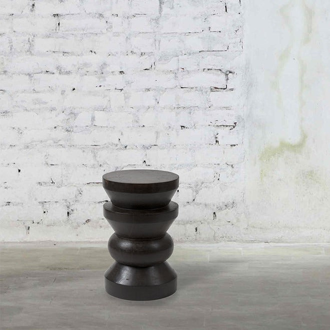Wooden Taper Side Table/Stool