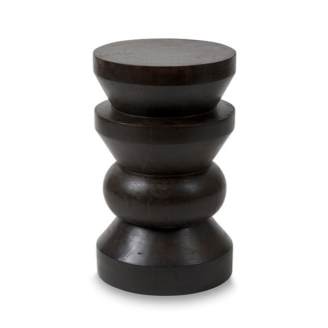 Wooden Taper Side Table/Stool