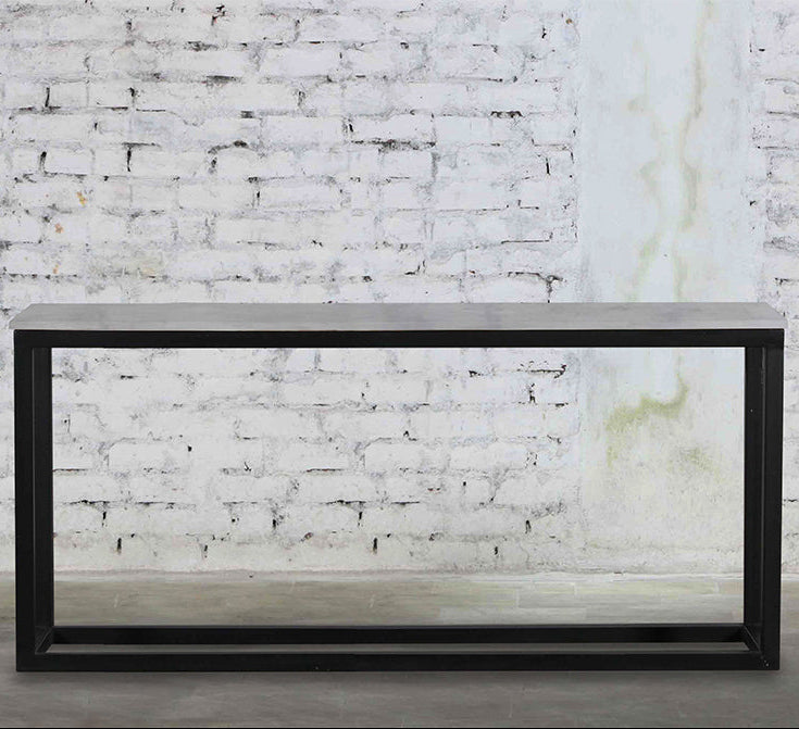 Elgin Console Table - White Marble Top