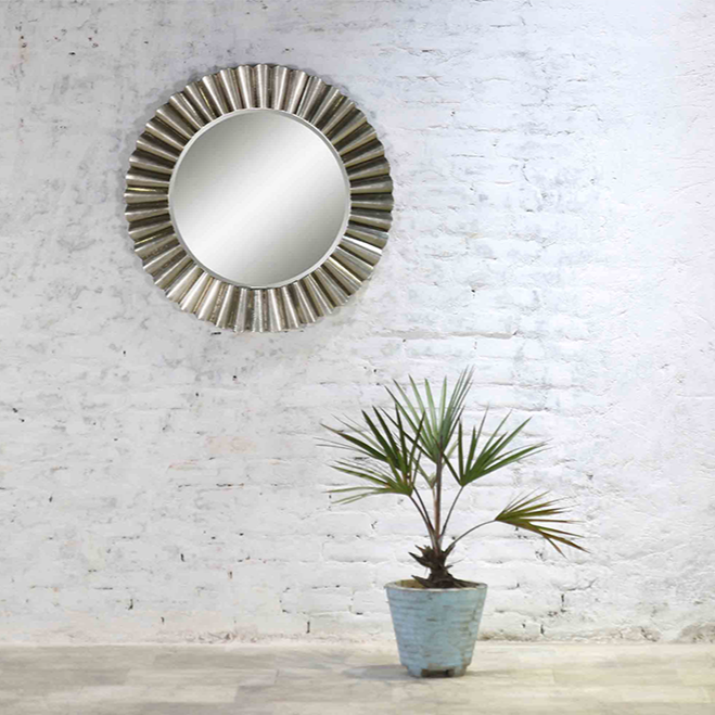Hudnall Wall Mirror - Silver