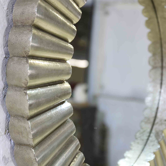 Hudnall Wall Mirror - Silver