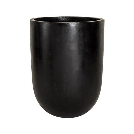 Kandara Tall Outdoor Planters - Black (3 Sizes)