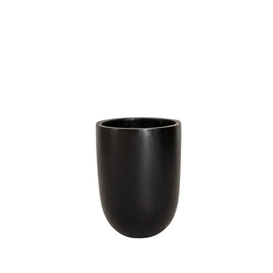 Kandara Tall Outdoor Planters - Black (3 Sizes)
