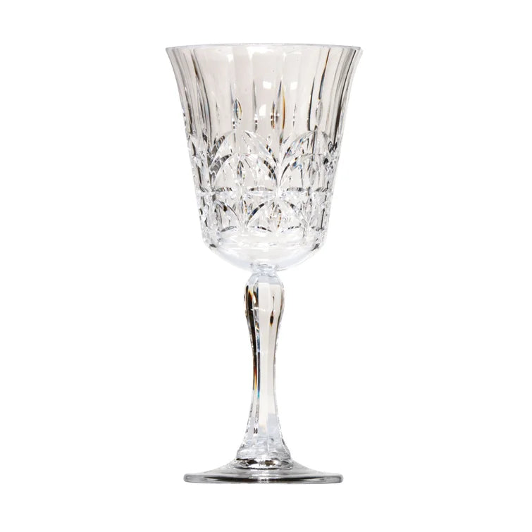Acrylic Crystal Wine Glasses - Set of 6