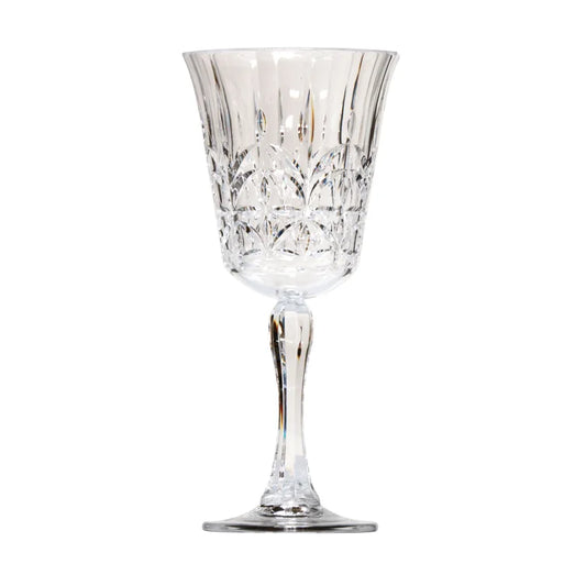 Acrylic Crystal Wine Glasses - Set of 6