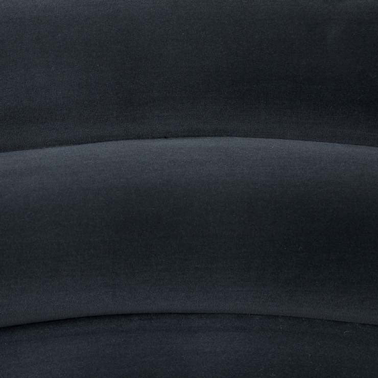 Luca Grand Swivel Occasional Chair - Blue Charcoal