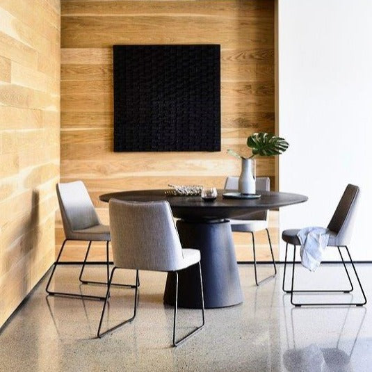 Classique Dining Table - Matt Dark Oak