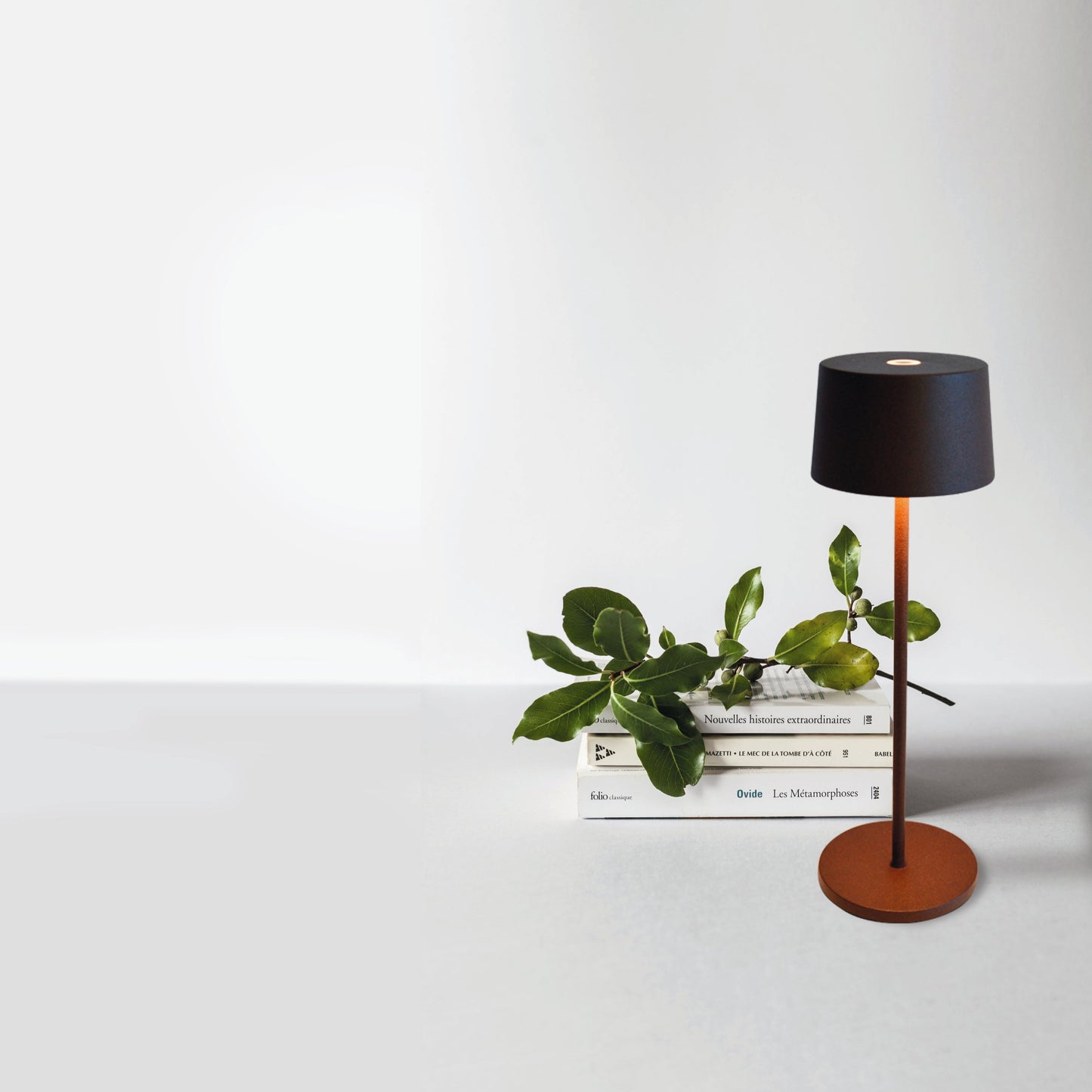 Olivia Indoor/Outdoor Table Lamp - Corten Copper