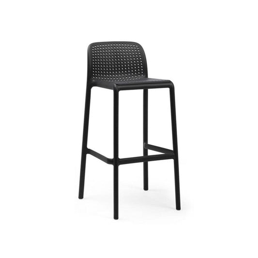 Lido Indoor/Outdoor Bar Stool - Charcoal